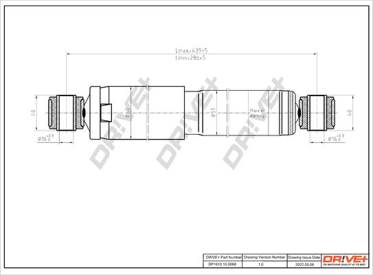 Dr!ve+ DP1610.10.0068 - Ammortizzatore autozon.pro