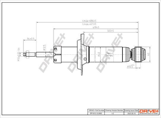 Dr!ve+ DP1610.10.0063 - Ammortizzatore autozon.pro