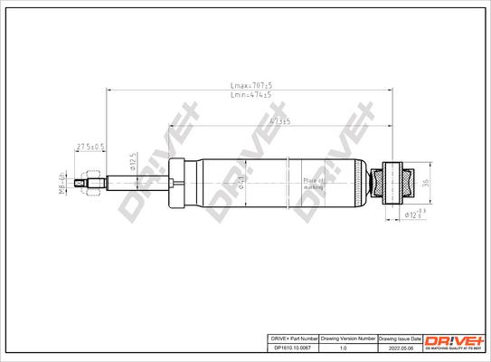 Dr!ve+ DP1610.10.0067 - Ammortizzatore autozon.pro