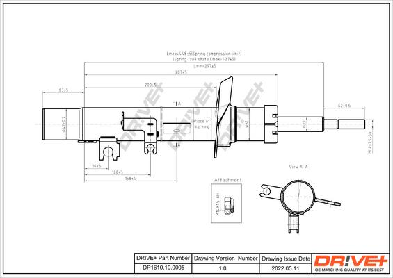 Dr!ve+ DP1610.10.0005 - Ammortizzatore autozon.pro