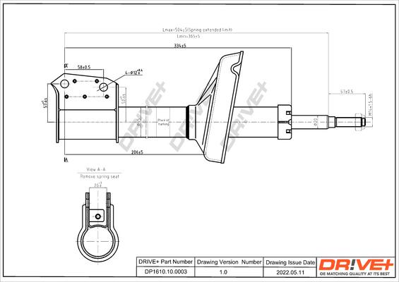 Dr!ve+ DP1610.10.0003 - Ammortizzatore autozon.pro