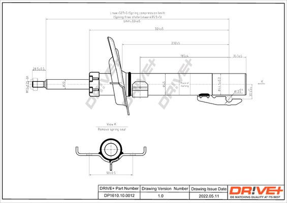 Dr!ve+ DP1610.10.0012 - Ammortizzatore autozon.pro