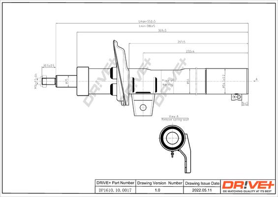 Dr!ve+ DP1610.10.0017 - Ammortizzatore autozon.pro