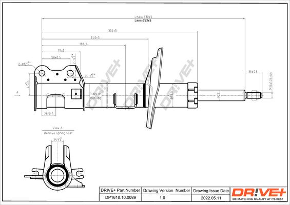 Dr!ve+ DP1610.10.0089 - Ammortizzatore autozon.pro