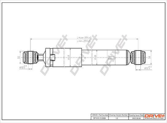 Dr!ve+ DP1610.10.0084 - Ammortizzatore autozon.pro