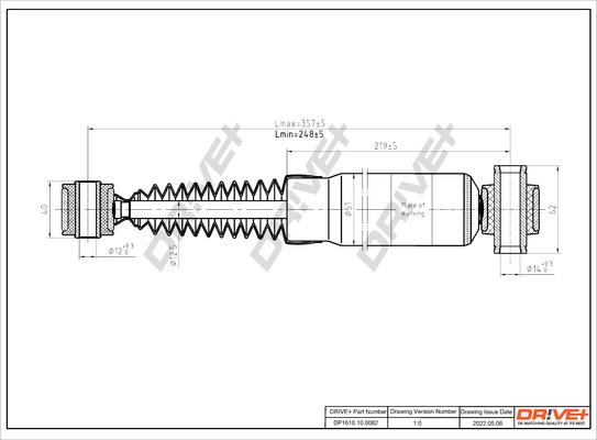 Dr!ve+ DP1610.10.0082 - Ammortizzatore autozon.pro