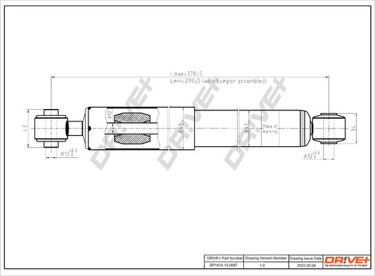 Dr!ve+ DP1610.10.0087 - Ammortizzatore autozon.pro