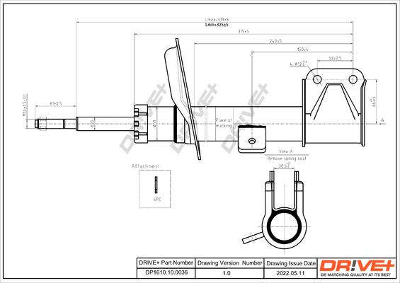 Dr!ve+ DP1610.10.0036 - Ammortizzatore autozon.pro