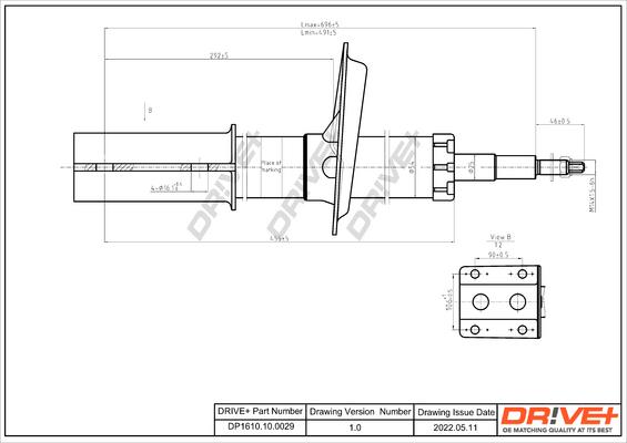 Dr!ve+ DP1610.10.0029 - Ammortizzatore autozon.pro