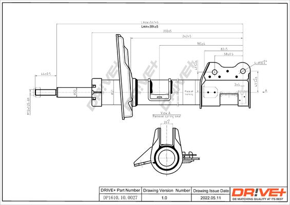 Dr!ve+ DP1610.10.0027 - Ammortizzatore autozon.pro