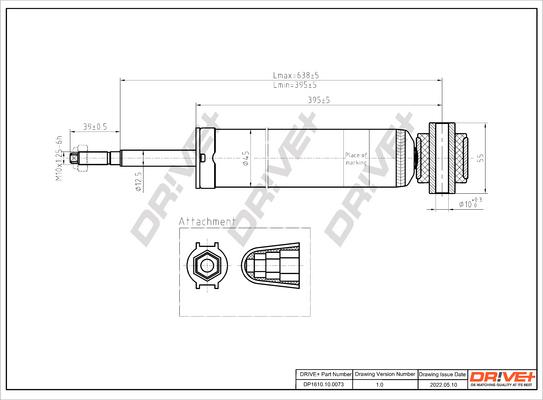 Dr!ve+ DP1610.10.0073 - Ammortizzatore autozon.pro