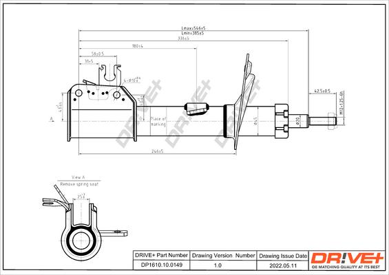 Dr!ve+ DP1610.10.0149 - Ammortizzatore autozon.pro