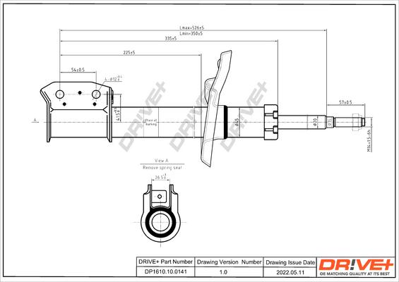 Dr!ve+ DP1610.10.0141 - Ammortizzatore autozon.pro