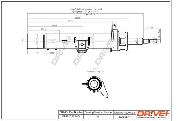 Dr!ve+ DP1610.10.0154 - Ammortizzatore autozon.pro