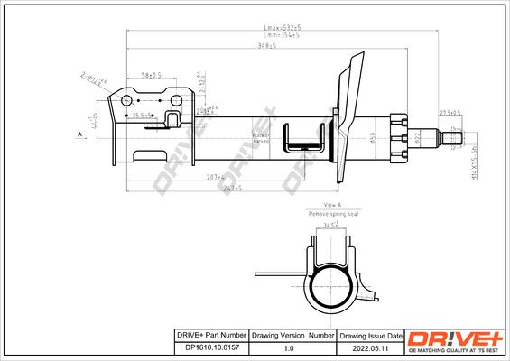 Dr!ve+ DP1610.10.0157 - Ammortizzatore autozon.pro