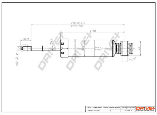 Dr!ve+ DP1610.10.0169 - Ammortizzatore autozon.pro