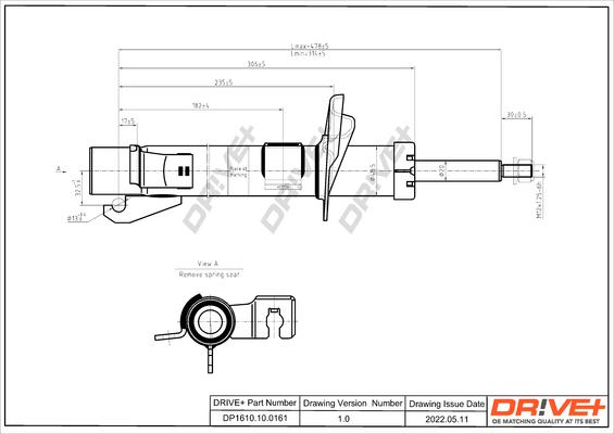 Dr!ve+ DP1610.10.0161 - Ammortizzatore autozon.pro