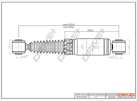 Dr!ve+ DP1610.10.0163 - Ammortizzatore autozon.pro