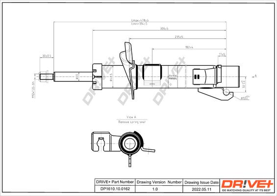 Dr!ve+ DP1610.10.0162 - Ammortizzatore autozon.pro