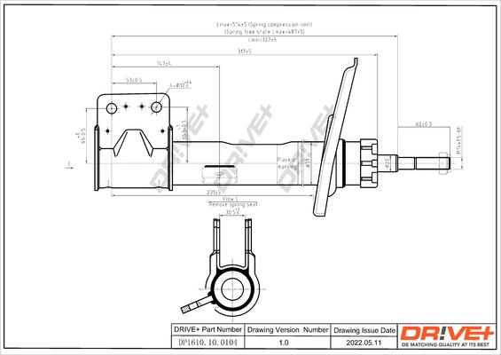 Dr!ve+ DP1610.10.0104 - Ammortizzatore autozon.pro