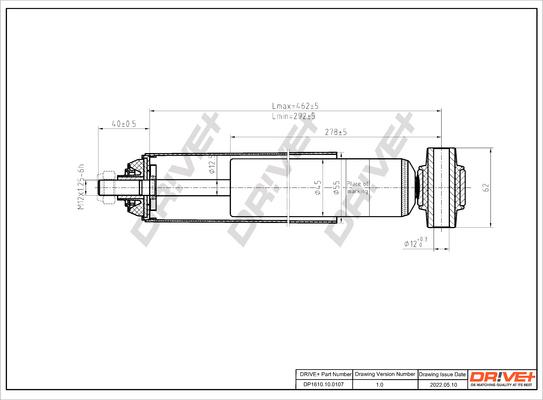 Dr!ve+ DP1610.10.0107 - Ammortizzatore autozon.pro