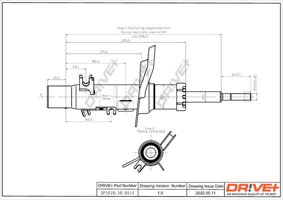 Dr!ve+ DP1610.10.0114 - Ammortizzatore autozon.pro