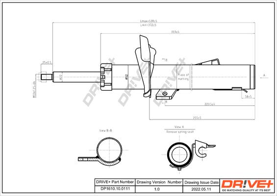 Dr!ve+ DP1610.10.0111 - Ammortizzatore autozon.pro