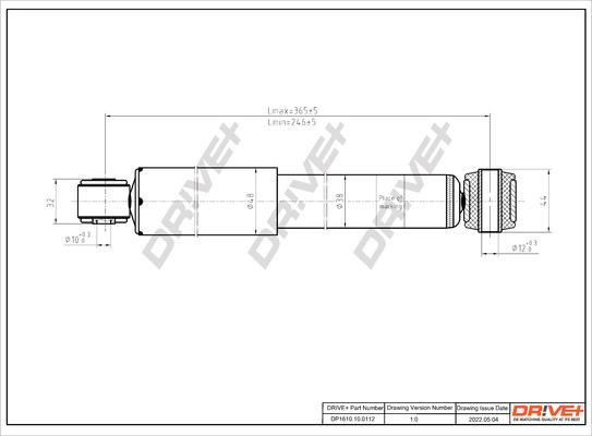 Dr!ve+ DP1610.10.0112 - Ammortizzatore autozon.pro