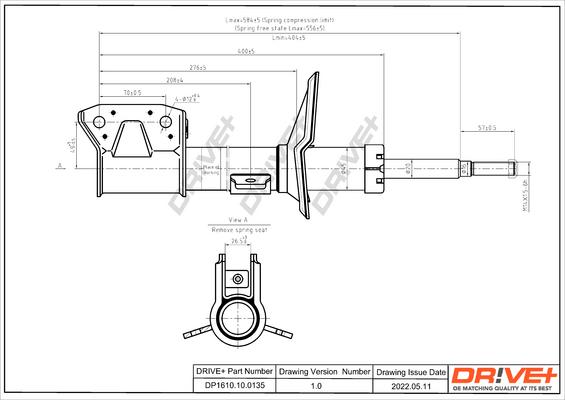 Dr!ve+ DP1610.10.0135 - Ammortizzatore autozon.pro