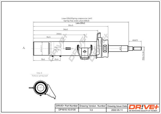 Dr!ve+ DP1610.10.0130 - Ammortizzatore autozon.pro