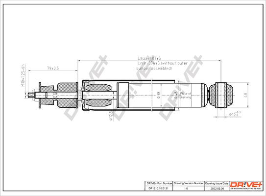 Dr!ve+ DP1610.10.0131 - Ammortizzatore autozon.pro