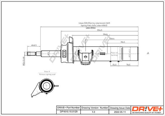 Dr!ve+ DP1610.10.0129 - Ammortizzatore autozon.pro