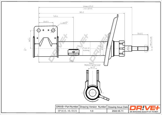 Dr!ve+ DP1610.10.0124 - Ammortizzatore autozon.pro