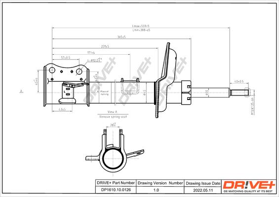 Dr!ve+ DP1610.10.0126 - Ammortizzatore autozon.pro