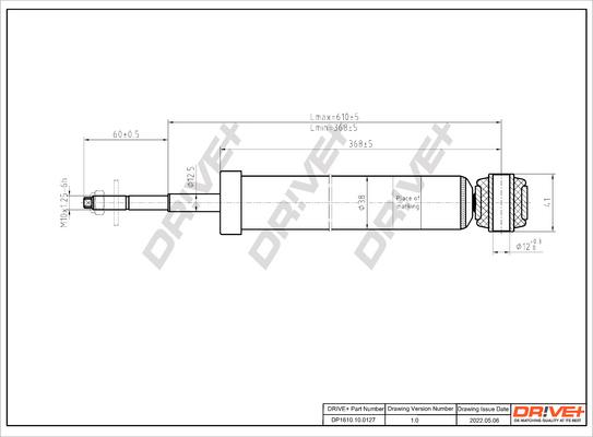 Dr!ve+ DP1610.10.0127 - Ammortizzatore autozon.pro