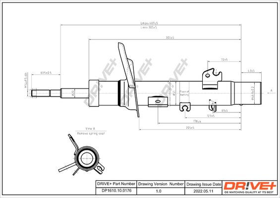 Dr!ve+ DP1610.10.0176 - Ammortizzatore autozon.pro