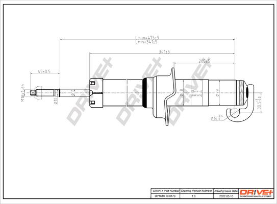 Dr!ve+ DP1610.10.0173 - Ammortizzatore autozon.pro