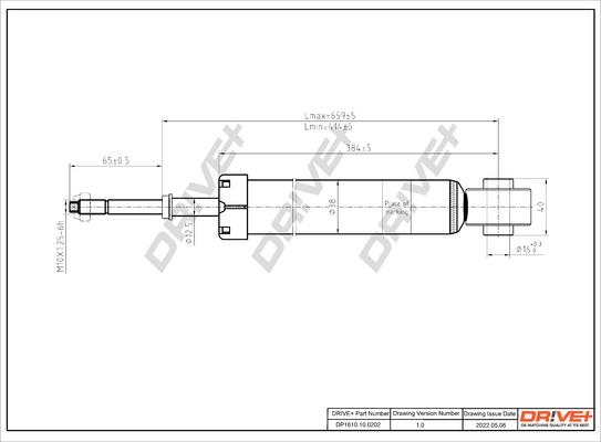 Dr!ve+ DP1610.10.0202 - Ammortizzatore autozon.pro