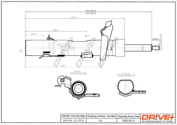 Dr!ve+ DP1610.10.0219 - Ammortizzatore autozon.pro