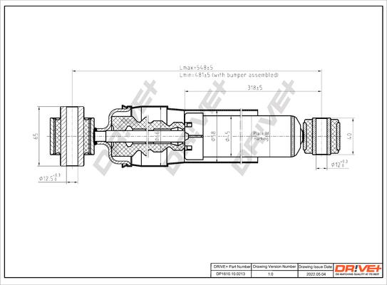 Dr!ve+ DP1610.10.0213 - Ammortizzatore autozon.pro