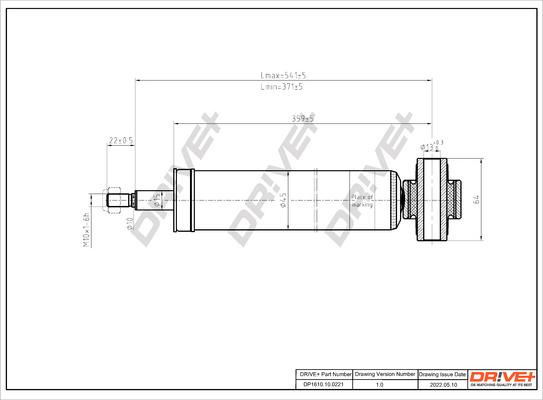 Dr!ve+ DP1610.10.0221 - Ammortizzatore autozon.pro