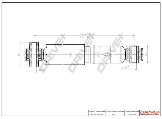 Dr!ve+ DP1610.10.0223 - Ammortizzatore autozon.pro