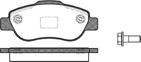 ACDelco AC856681D - Kit pastiglie freno, Freno a disco autozon.pro