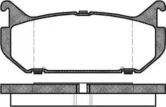 Dr!ve+ DP1010.10.0343 - Kit pastiglie freno, Freno a disco autozon.pro