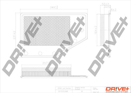 Dr!ve+ DP1110.10.0589 - Filtro aria autozon.pro