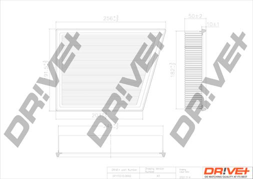Dr!ve+ DP1110.10.0692 - Filtro aria autozon.pro