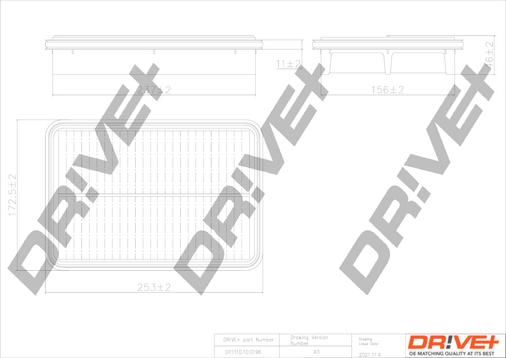 Dr!ve+ DP1110.10.0196 - Filtro aria autozon.pro