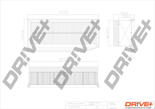 Dr!ve+ DP1110.10.0193 - Filtro aria autozon.pro