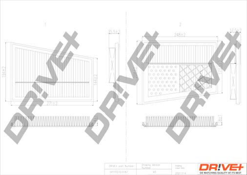 Dr!ve+ DP1110.10.0187 - Filtro aria autozon.pro