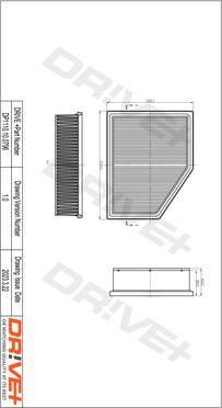 Dr!ve+ DP1110.10.0796 - Filtro aria autozon.pro